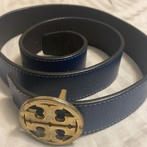 Tory Burch Reversible Logo Leather